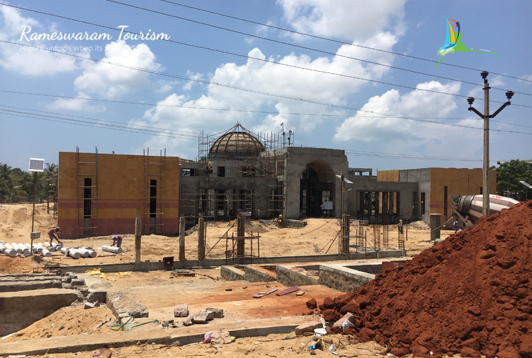 apj-abdul-kalam-memorial-construction-work-site-rameswaram