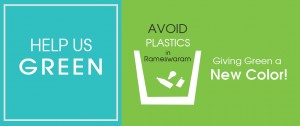 Avoid plastics in rameswaram