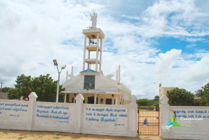 shrine of Infant jesus church rameswaram