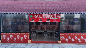 Rail Coach Restaurant at Rameswaram