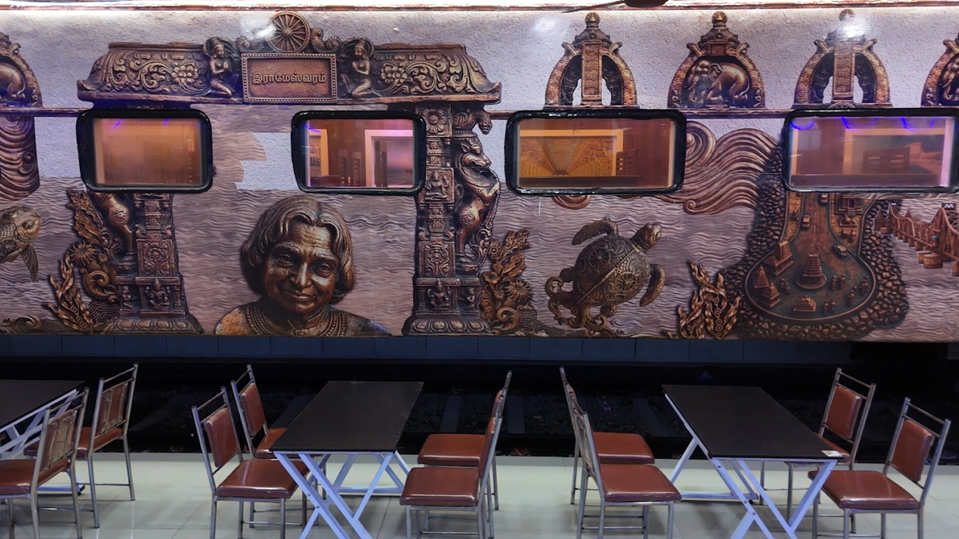 Rameswaram Rail Coach Restaurant at Railway Station