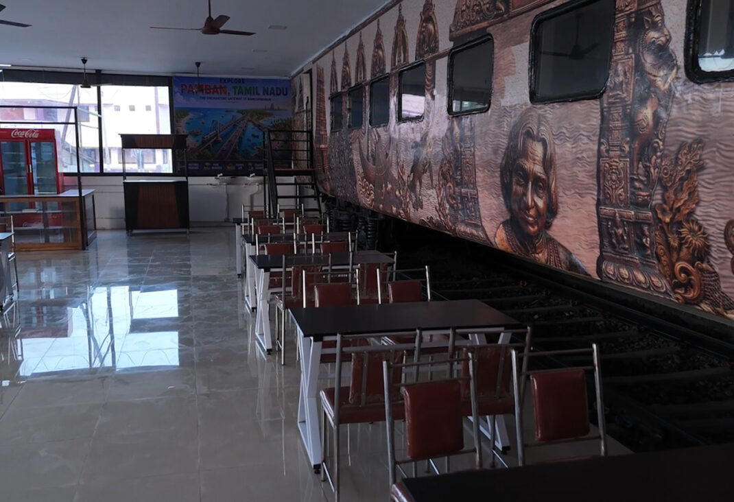 Rail Coach Restaurant at Rameswaram Railway Station